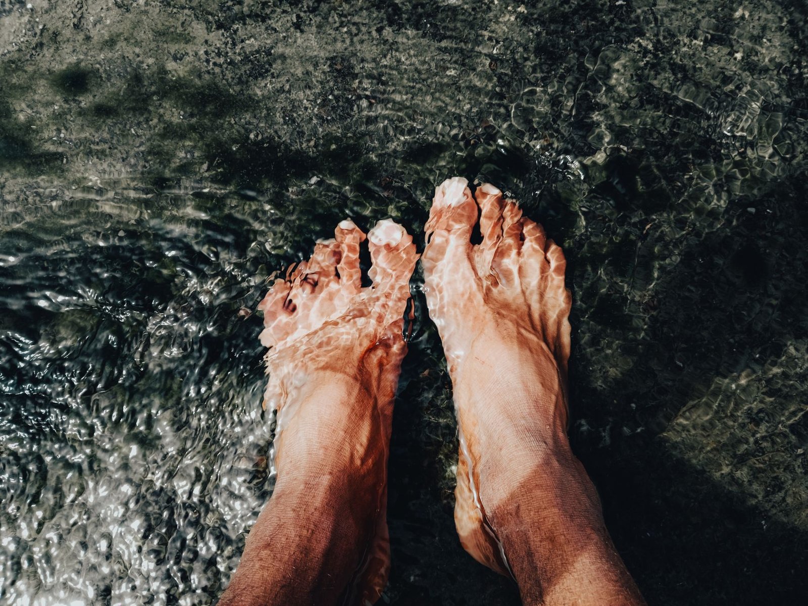Feet and elbows tolerate far more than the rest of you