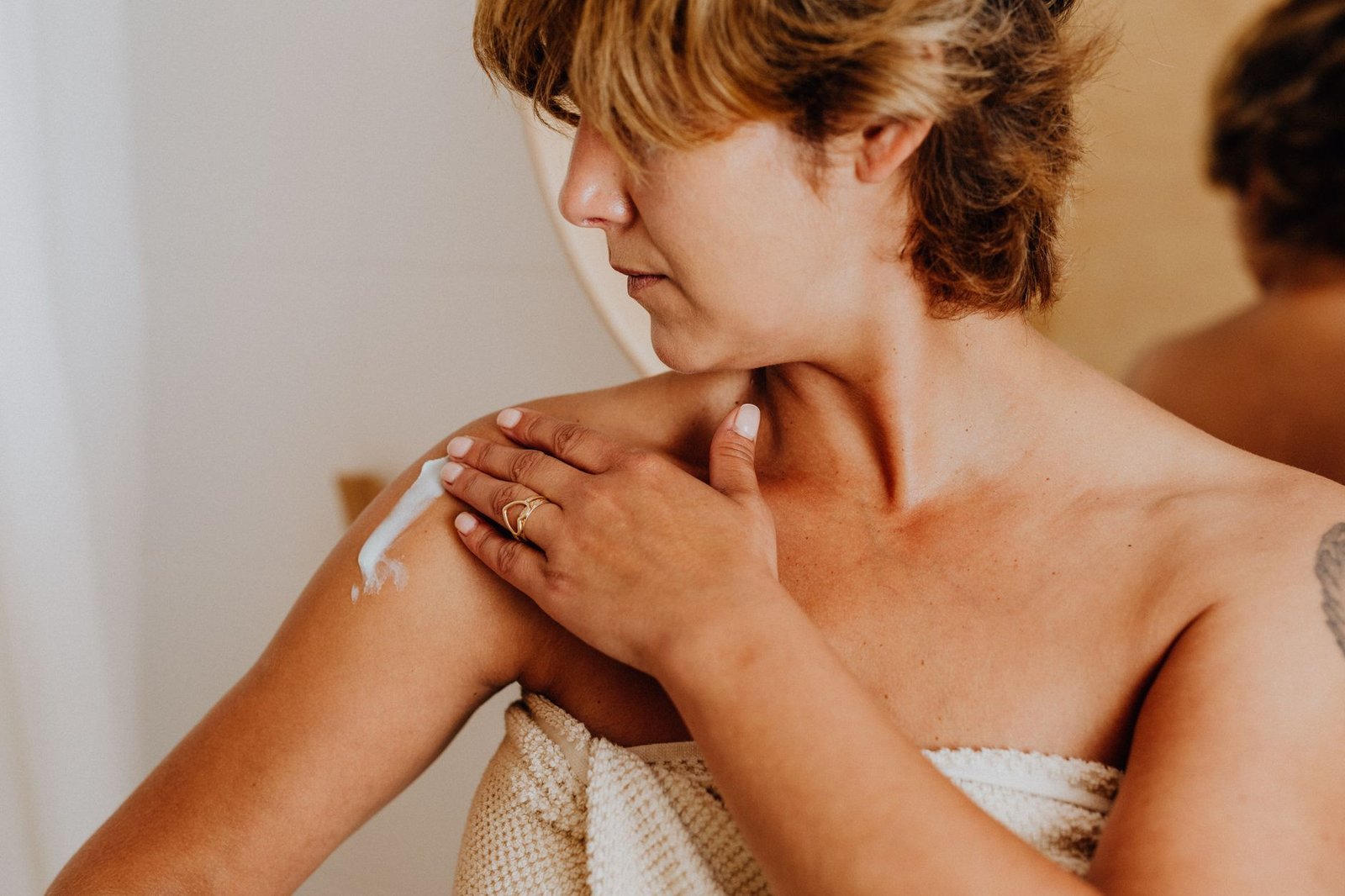 Moisturiser within three minutes is the step that matters most