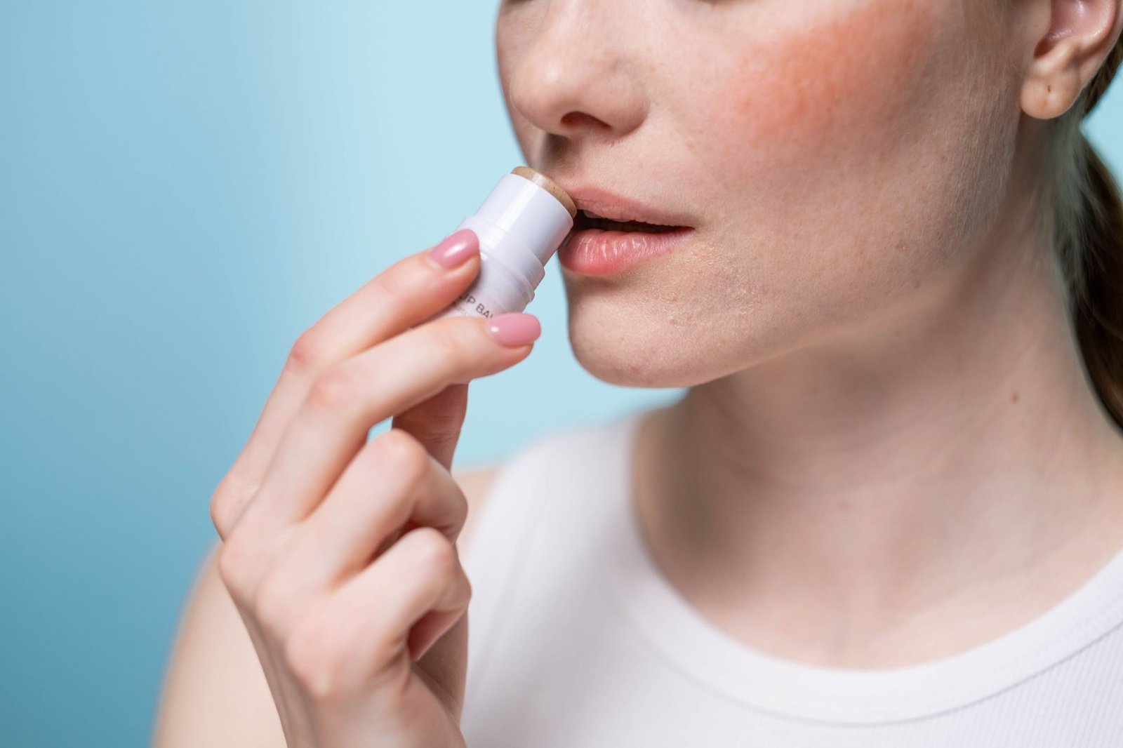 Damaged lips should not be scrubbed at all