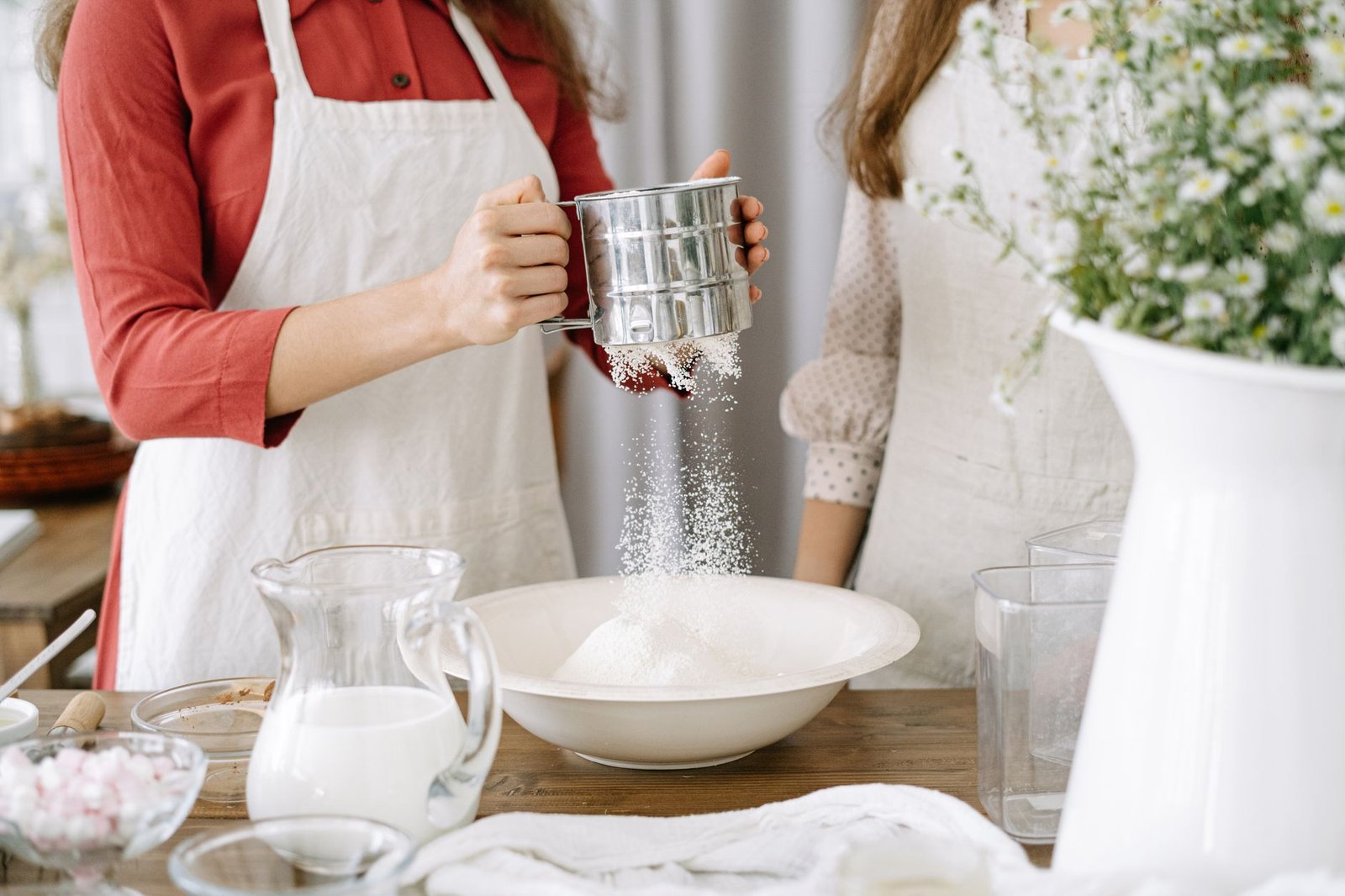 Powdered milk is what makes this recipe safe to keep