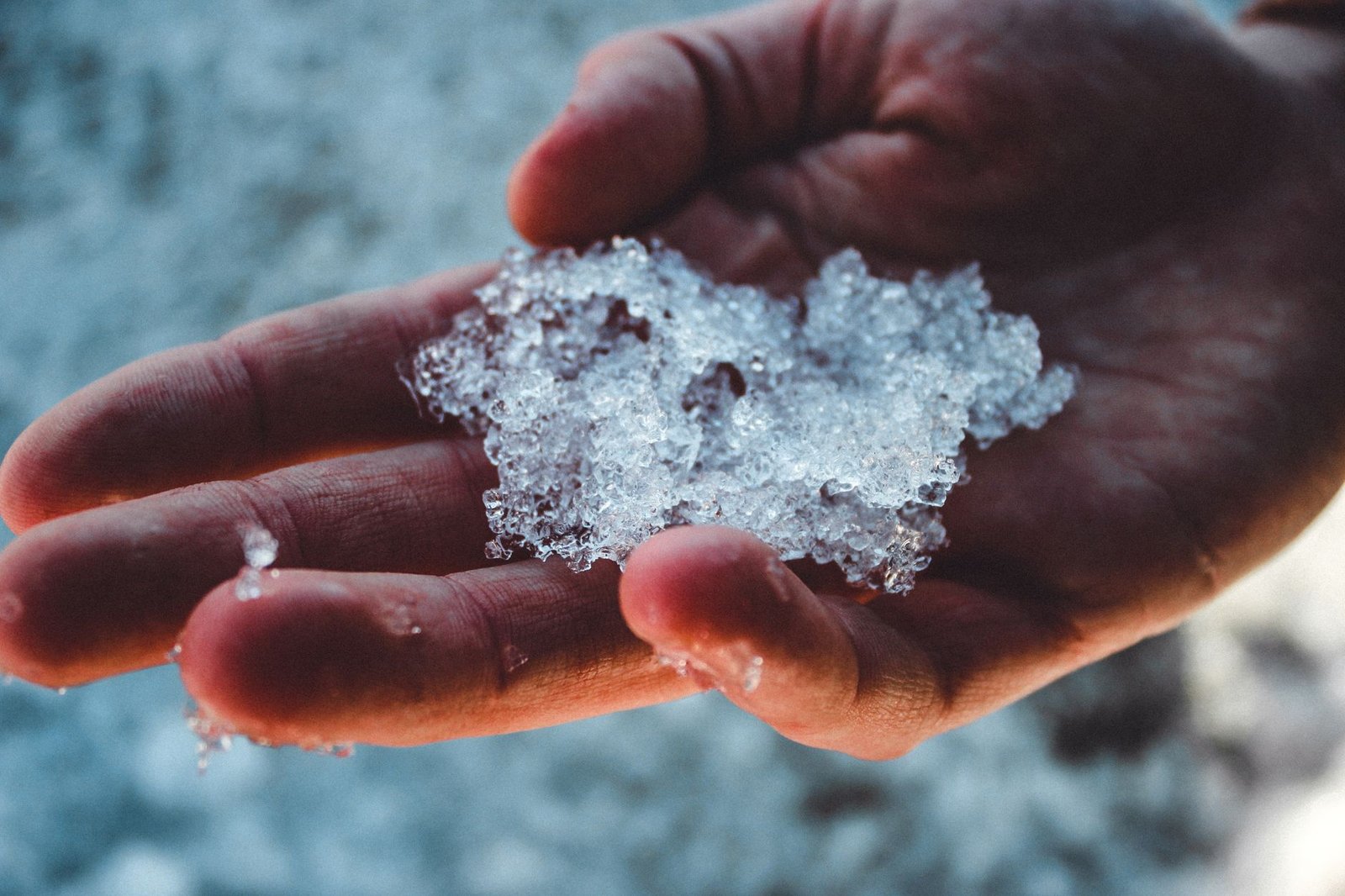 Winter dryness is water loss, not a lack of scrubbing