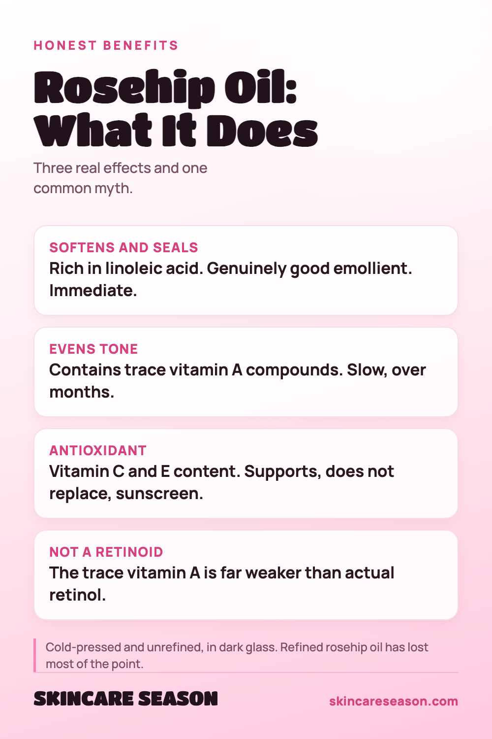 Rosehip Oil: What It Does