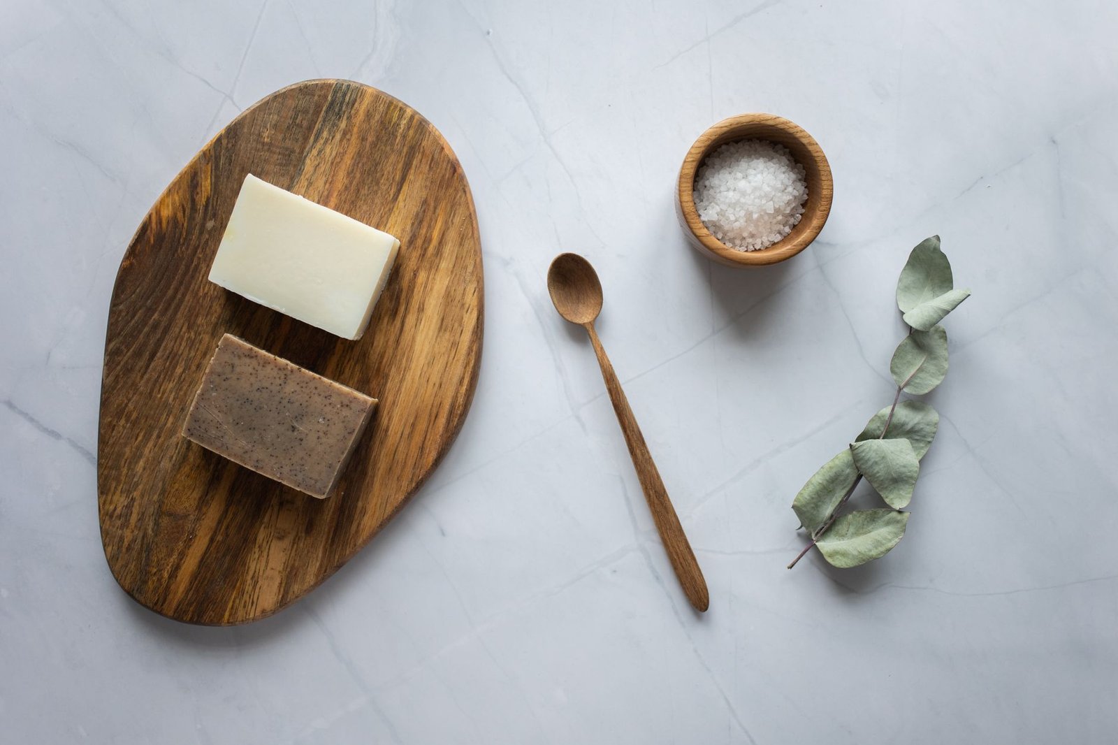 A coarse salt scrub made for the toughest patches